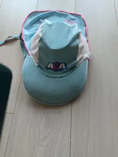 ACA 水色 キャップ 日よけ付き