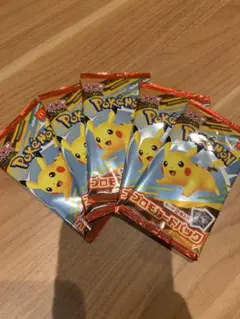 ポケモンカードMEGA マクドナルドハッピーセット2025プロモカード　5パック