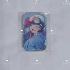 プロセカ 白石杏 スクエア缶バッジ ゲレンデ