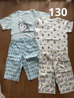 【最終値下げ】UNIQLOドラえもんTシャツ2枚、 ステテコ2枚セット