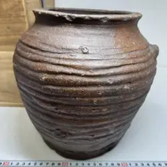 古備前 小壺 室町時代 徳利 古美術 古道具 アンティーク 古備前 瓢形 徳利 備前焼 酒器 室町時代頃 古美術 古道具