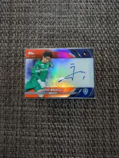 永石拓海 直筆サインカード Topps アビスパ福岡 セレッソ大阪 レノファ山口