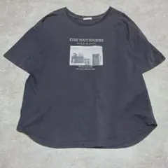 グラシア 半袖Tシャツ LL グレー 綿100% 大きいサイズ