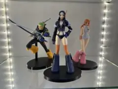 エッグヘッド フィギュア 3点セット ゾロ ロビン ナミ