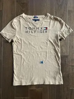 ★トミーヒルフィガー140cm ブラウンTシャツ★訳あり