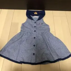 ミキハウス　ワンピース　マリン