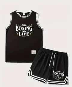 【新品】ボクシング NO BOXING NO LIEE セットアップ Sサイズ