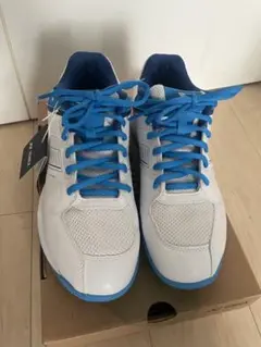 YONEX バドミントンシューズ SHB5F1 27.0cm ホワイト/ブルー
