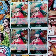 光月日和　Ｒ４枚セット ワンピースカード