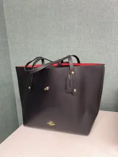 極美品 A4可 肩掛け　コーチ トートバッグ レザー ビジネスにも
