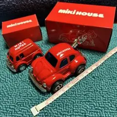 超希少　ブリキ製　フォルクスワーゲン　ミキハウス　18cm 車　年代物　箱付き 超希少 ブリキ製 フォルクスワーゲン ミキハウス 18cm 車 年代物