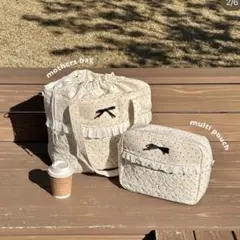 あい×CHIP CLIP ドット柄　おむつポーチ/マザーズバッグ あい×CHIP CLIP ドット柄おむつポーチ/マザーズバッグ