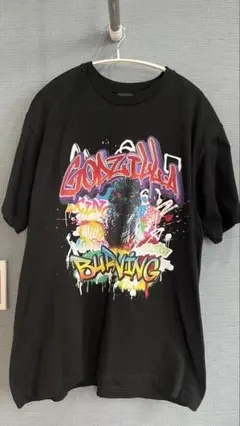 ゴジラ　GODZILLA　Tシャツ　バーニングゴジラ