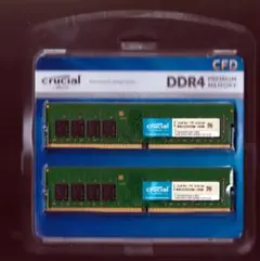 crucial DDR4 プレミアムメモリー16㎇× 2枚　32㎇セット
