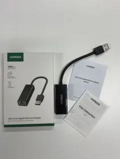 【美品】UGREEN USB LAN 有線LANアダプタ Switch