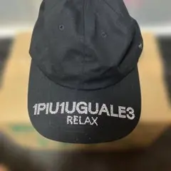 1PIU1UGUALES RELAX ストーンキャップ 黒