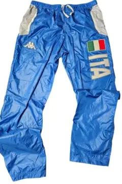 美品お買い得　Kappa イタリア国旗デザイン トラッキング雨用パンツ