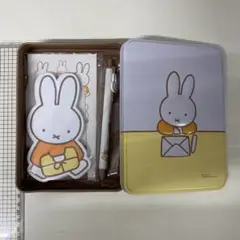miffy ステーショナリーセット缶入り