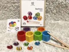 コトリ様用☆ PlanToys プレイトイズ Beehives4125 知育玩具
