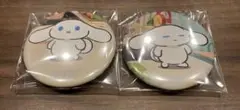 シナモンと安田顕のゆるドキ☆クッキング缶バッジ 2枚セット