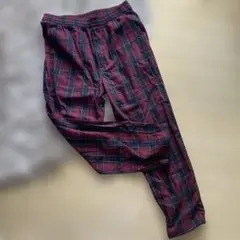 UNIQLO チェック柄 ズボンLサイズ