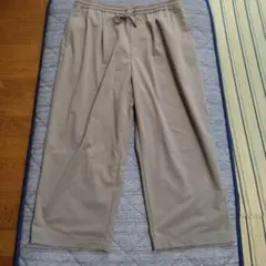 新品未使用　GUワイドパンツ　L
