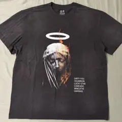 SAINT Mxxxxxx セントマイケル Tシャツ ビンテージ加工 佐藤健 L
