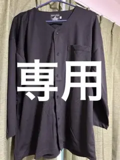 HAKUROU ノーカラージャケット L ブラック