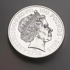 エリザベス銀貨 エリザベス女王銀貨