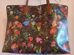 FURLA フルラ 花柄 トートバッグ