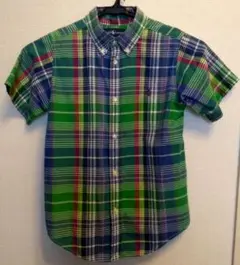 Ralph Lauren 半袖シャツ 130cm チェック柄