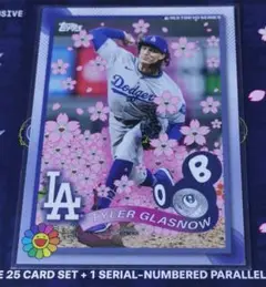 【タイラー・グラスノー】トップスカード MLB 東京シリーズ 松本隆 コラボ限定