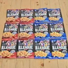 【B.LEAGUEチップス】中身なし空袋12袋セット・BリーグCARDシリアル付