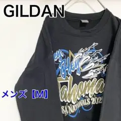 YAR45【US輸入】GILDAN(ギルダン)　スウェット【メンズM相当】黒色