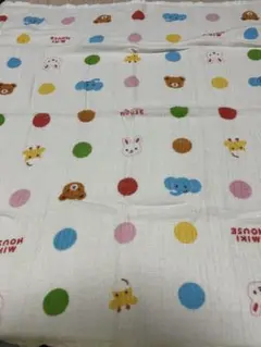 ミキハウス　おくるみ　タオルケット　ガーゼ