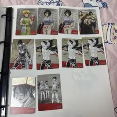 進撃の巨人 ブロマイド すき家コラボ