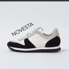 新品未使用品 novesta marathon trail 白 黒