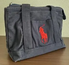 【クリーニング済】POLORALPHLAUREN ポロラルフローレントートバッグ