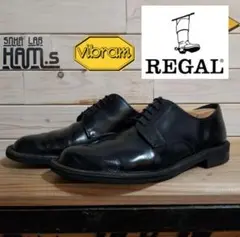 美品　現行品　REGAL　プレーントゥ　日本製　25 EE Vibram　軽量