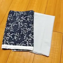 【生地のお得SALE♪】2枚セット オックス モリス柄