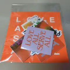 藤井風　"LOVE ALL SERVE ALL"　ステッカーセット