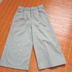 any SiSグレー 七分丈パンツ Mサイズ