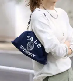 BALMY DAYS/美品 バルミーデイズ スウェットバッグ YALE