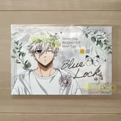 【新品】ブルーロック アニメイト フェア 特典 箔押しイラストカード 凪誠士郎