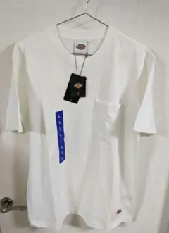 新品未使用ディッキーズ　オーバーサイズポケットＴシャツ　ホワイト　サイズL