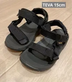 着用5回未満　TEVA テバ　サンダル　スポサン　15cm キッズ