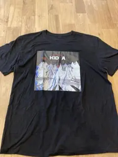 KID A アルバムアート Tシャツ 黒