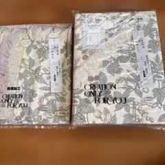 花柄 掛け布団カバー とピロケース