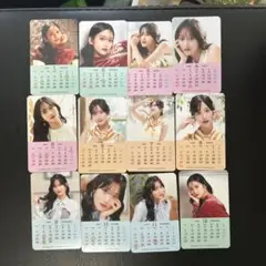 南早紀 カレンダー カード 12枚
