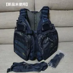 サブロック ヴィーワンベスト　ブラックカモ SUBROC V-one VEST “1260D SPECIAL”BLACK（サブロック・ヴィー